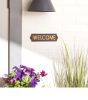 WELCOME CAST IRON SIGN