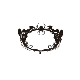 CIFbuy Gothic Bat Spiderweb Ghost Wall Hanging Halloween Decor for Indoor Outdoor Party Home Living Room (TikTok, temu pick-up service)
