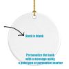 Abyssinian Sand Terrier Merry Christmas Ceramic Ornament Christmas Tree Hanging Decorations for Home Christmas Holiday, Party, Gift, 3 in, Multicolor