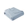 Oversized Quilted Throw Blue 60x70"
