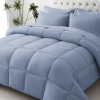 Blue 2-Piece & 3-Piece Bedding Comforter Set â€“ Twin/Queen/King â€“ Soft Microfiber