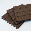 One box of 11 pieces, 300 * 300 * 22mm per piece Outdoor garden floor tiles Pool wood plastic DIY buckle splicing wpc