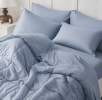 Blue 2-Piece & 3-Piece Bedding Comforter Set â€“ Twin/Queen/King â€“ Soft Microfiber